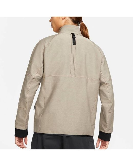 Nike Natural Sportswear Dri-Fit Tech Pack Moisture Conduction Quick Dry Casual Jacket Moon Lime for men