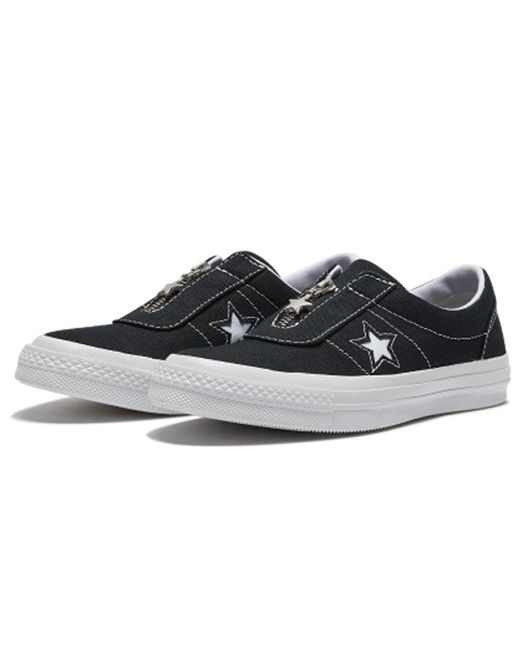 Converse Black (Wmns) One Star Slip