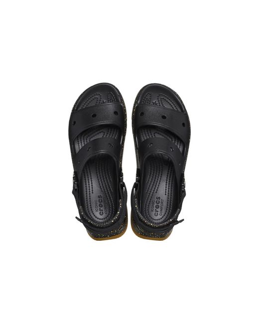 CROCSTM Black Hiker Xscape Festival Sandals for men