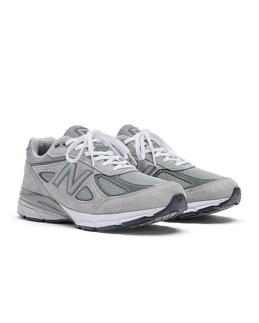New Balance Gray 990 V4 Core 'Made for men