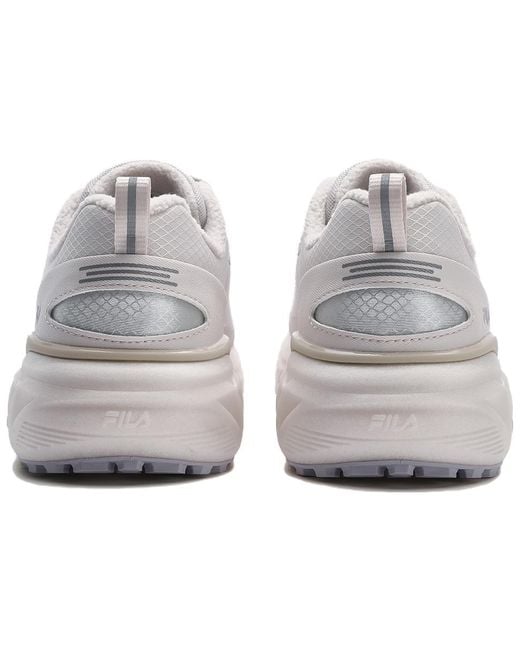 Fila White (Wmns) Versatile Casual Non-Slip Durable Running Shoes
