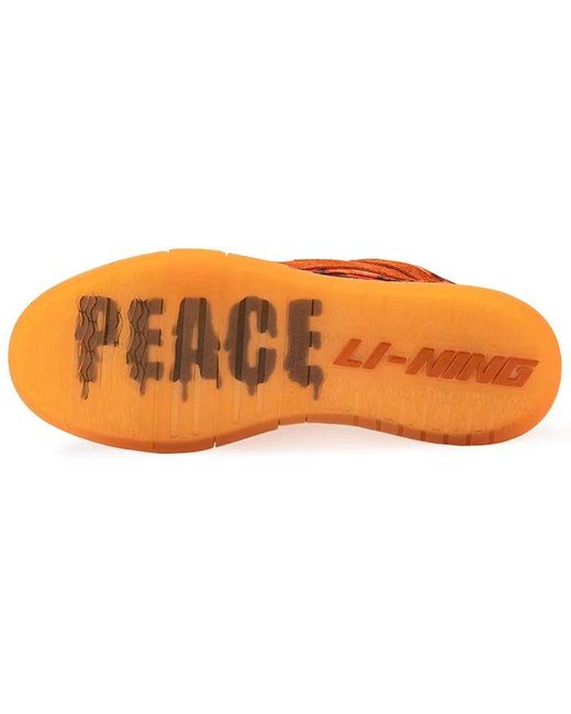 Li-ning Orange (Wmns) Burnin X Wow Low