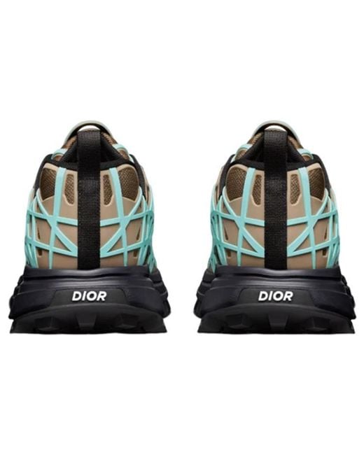 Dior Blue B31 Runner Sneaker Khaki for men