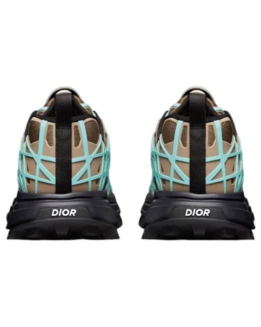 Dior Blue B31 Runner Sneaker Khaki for men
