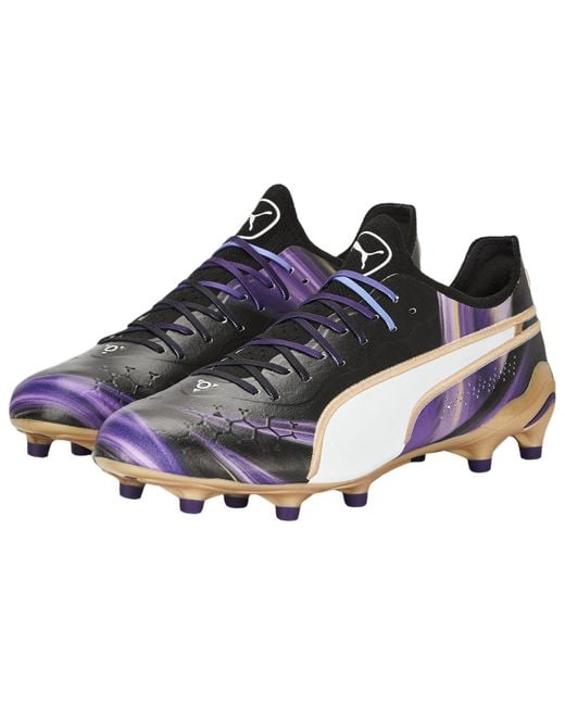 PUMA Brown Silni X King Ultimate Fg Ag 'Elements Pack' for men