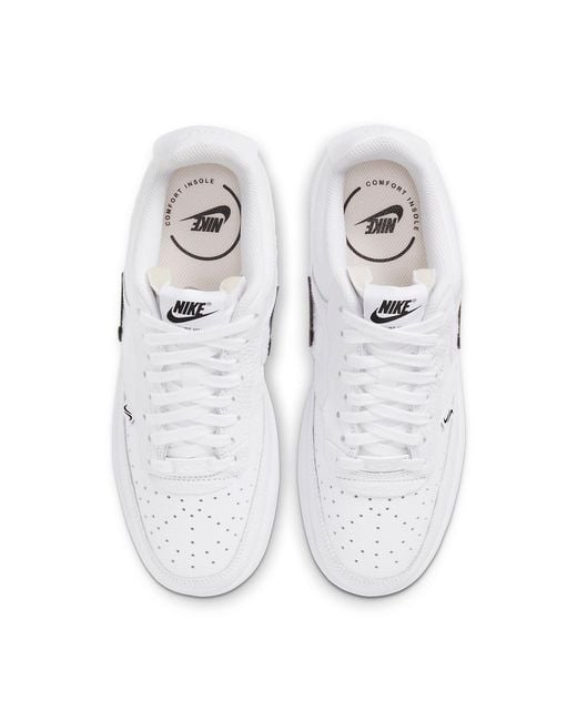 Nike White (Wmns) Court Vision Low 'Valentine's Day