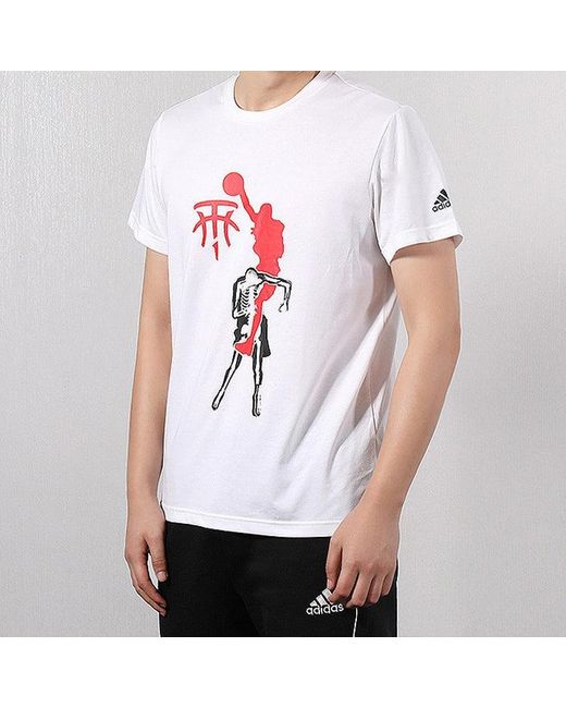 Adidas White Maddie Short Sleeve T-Shirt for men
