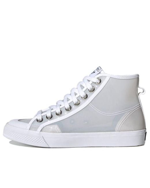 Adidas White (Wmns) Nizza Hi 'Translucent Tint