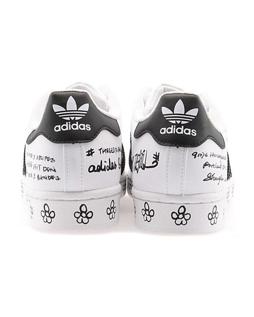 Adidas White Superstar 'Sharpie Pack for men