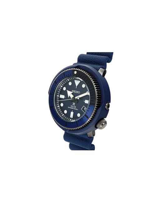 Seiko Blue Prospex Street Series Sports Quartz Solar Energy