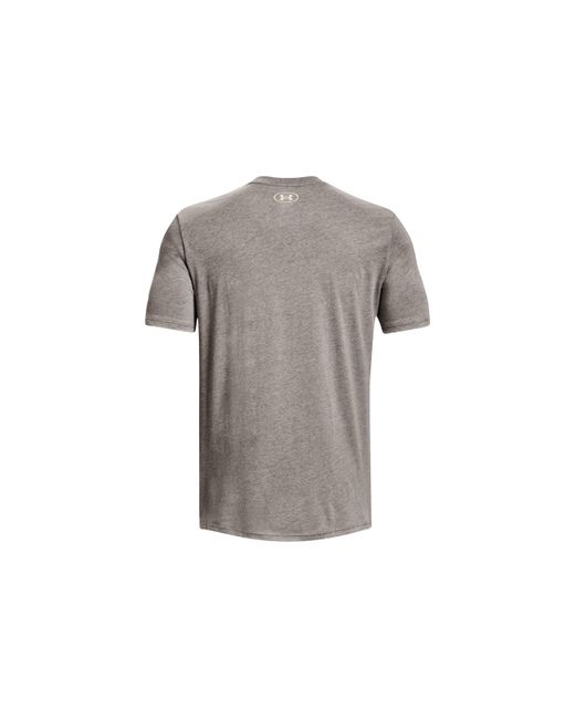 Under Armour Gray Project Rock Globe Short Sleeve T-shirt for men