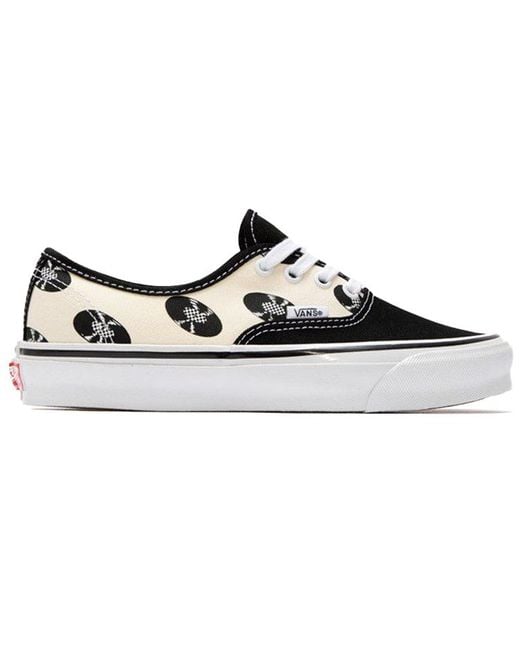 Vans Black Wacko Maria X Authentic Lx 'Records for men