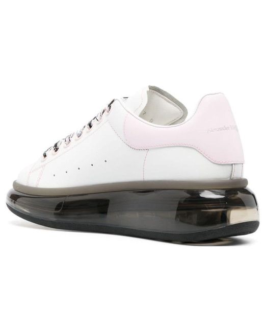 McQueen White (Wmns) Larry Oversized Sneaker 'Clear Sole'