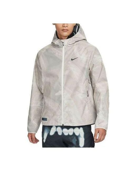 Nike Running Jacket Nike Windbreaker Mens Grey Discount Nike