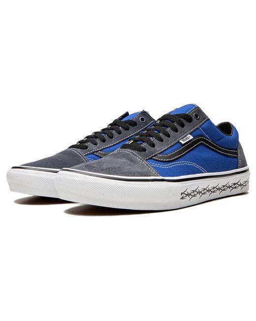 Vans Blue Supreme X Old Skool 'Barbed Wire for men
