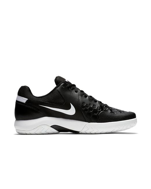 Nike Black Air Zoom Resistance Tennis Shoes for men