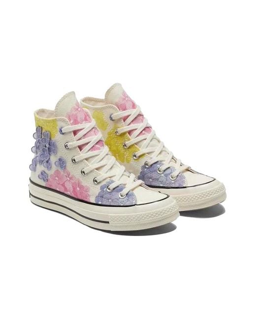 Converse Blue (Wmns) Chuck 70 High 'Floral'