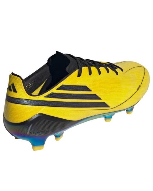 Adidas Yellow F50 Elite 2010 Leather Fg for men