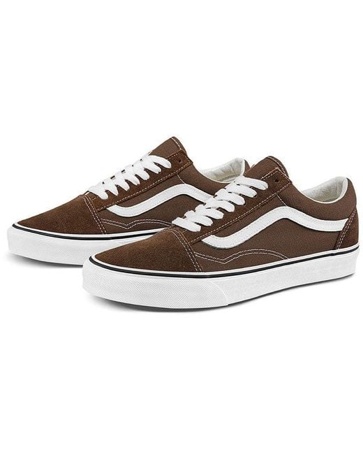 Vans Brown Old Skool 'Rain Drum' for men
