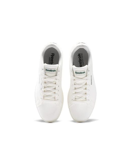 Reebok White Court Series 1 Non-Slip Shock Absorption Low Tops Casual Skateboarding Shoes for men