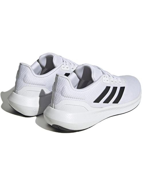 Adidas White Runfalcon 3 Running Shoe