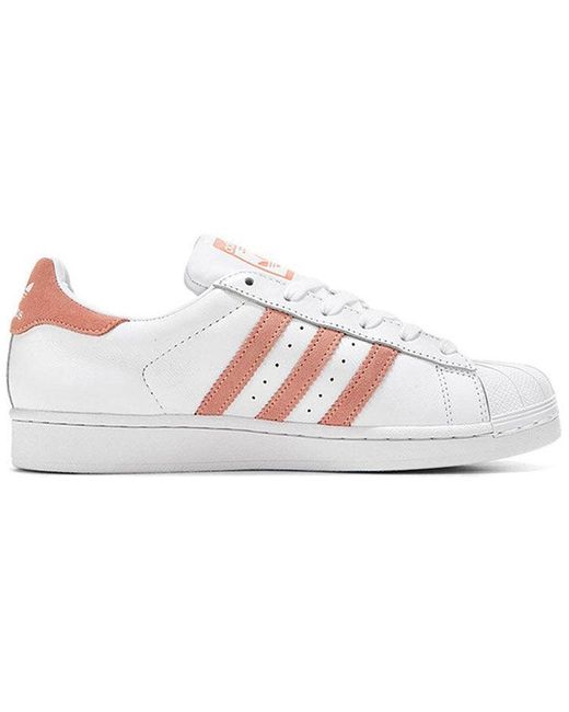 Adidas White (Wmns) Superstar Glow'