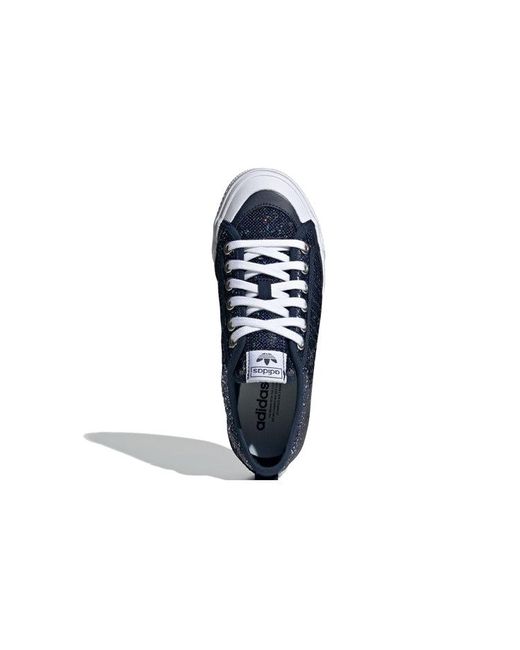 Adidas Blue (Wmns) Nizza Low