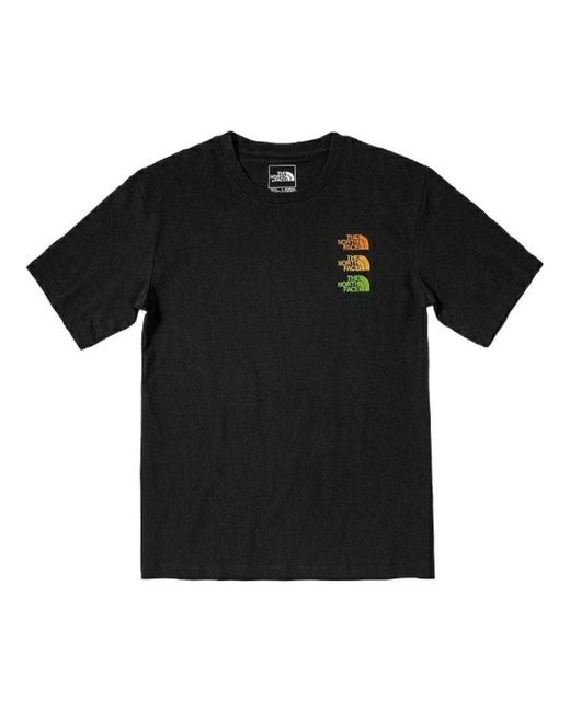 The North Face Black Ss22 Logo T-shirt for men