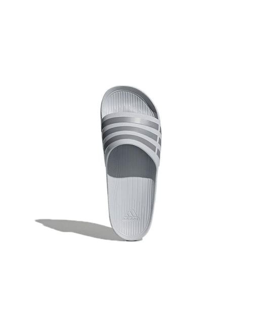 Adidas Gray Duramo Slide for men