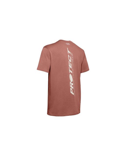 Under Armour Pink Graphics Training Sports for men