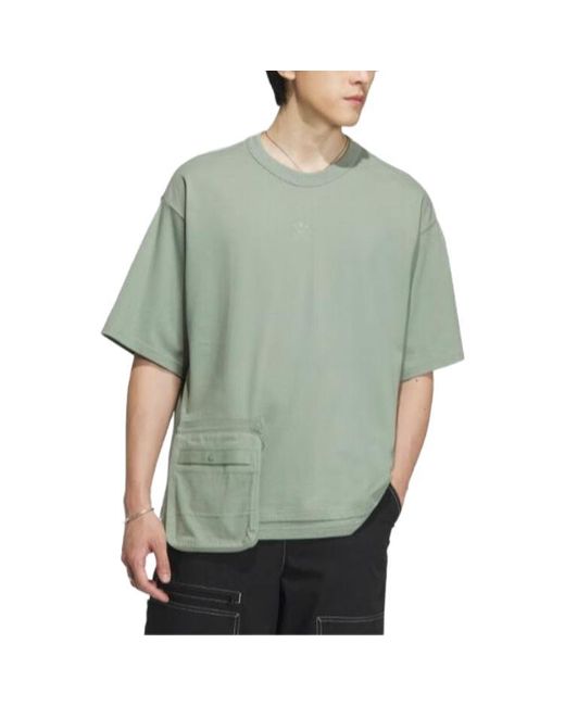 Adidas Green Originals Workwear Short Sleeve T-Shirt for men