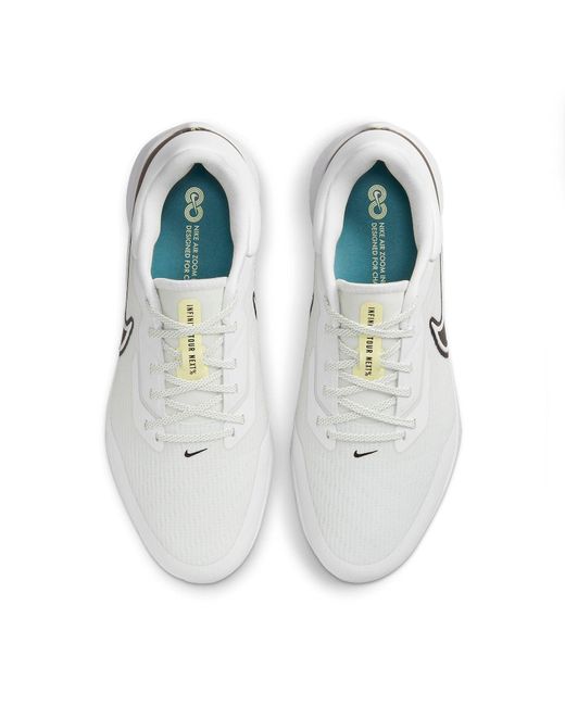 Nike White Air Zoom Infinity Tour Golf Shoes for men