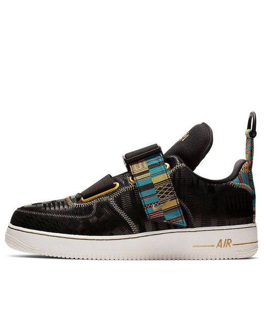 Nike Black Air Force 1 Utility History Month' for men