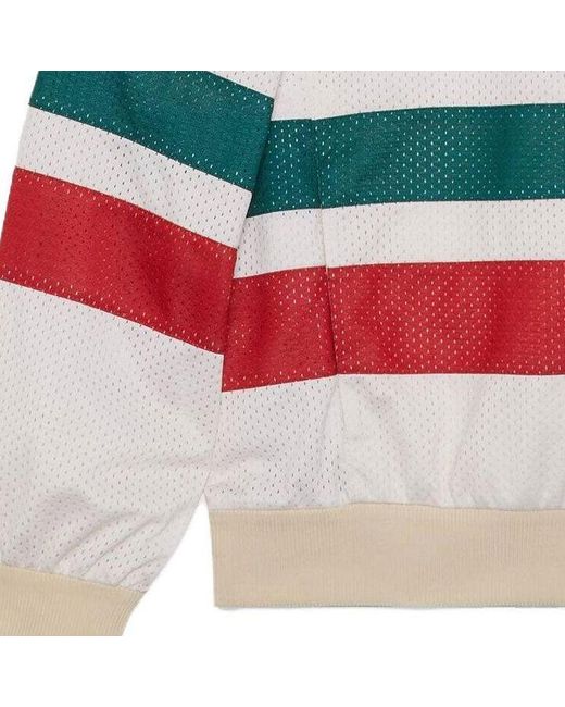 Gucci Red Interlock Gg Track Jacket for men
