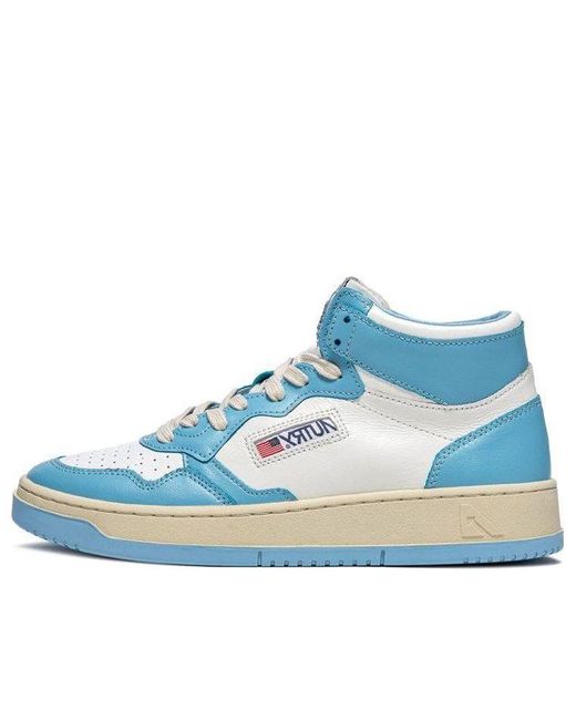Autry Blue Medalist Mid Bicolor for men