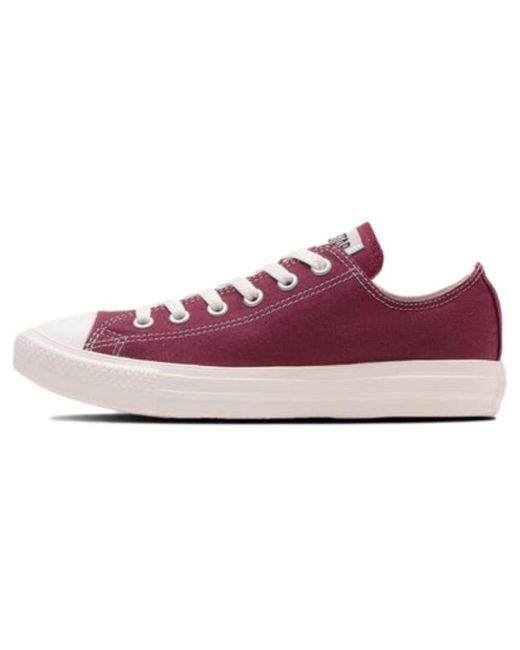 Converse Purple All Star Light Ox 'Cherry' for men