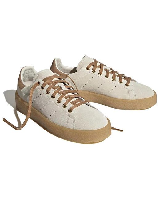 Adidas White Originals Stan Smith Crepe Low Shoes 'Off Cardboard' for men