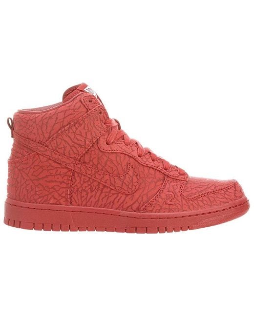 Nike Red Dunk High Premium 'Ultimate Glory' for men