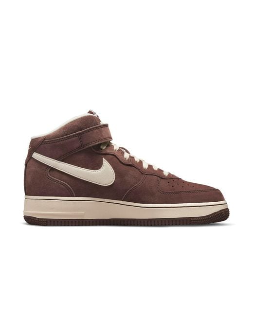 Nike Brown Air Force 1 Mid 'Chocolate'