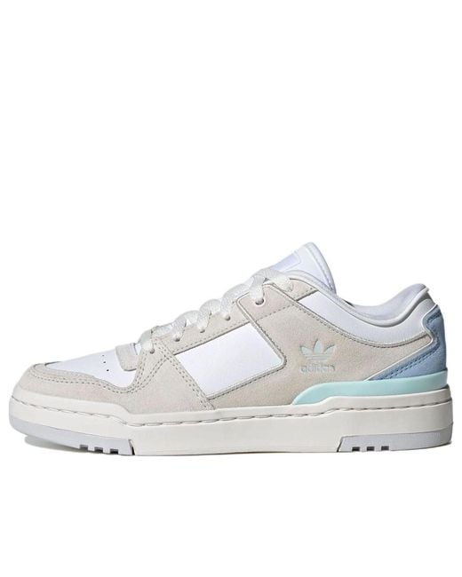 Adidas White (Wmns) Originals Forum Luxe Low Shoes 'Cloud Crystal'