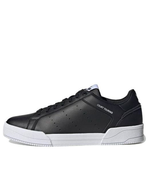 Adidas Black Court Tourino for men