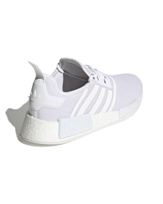 Adidas White Nmd_R1 Primeblue 'Triple' for men