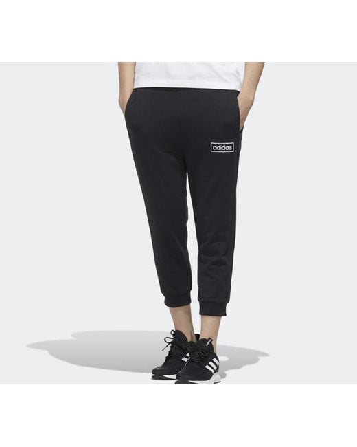 Adidas Black Neo C+ 7/8 Tp Sports Pants/Trousers/Joggers for men