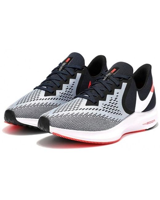 Nike Blue Air Zoom Winflo 6 for men