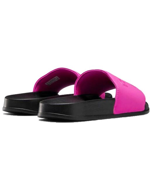Reebok Pink Classic Slide Slippers