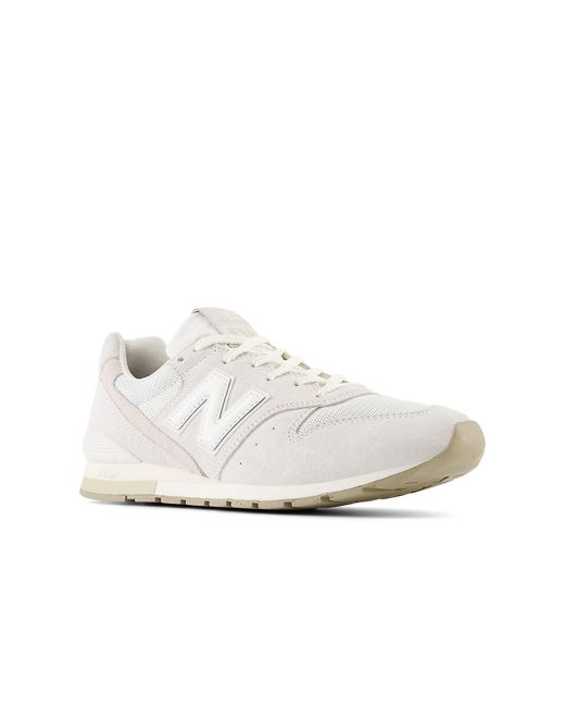 New Balance White 996 for men
