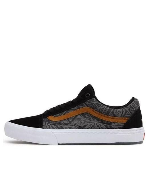 Vans Brown Courage Adams X Bmx Old Skool Golden' for men