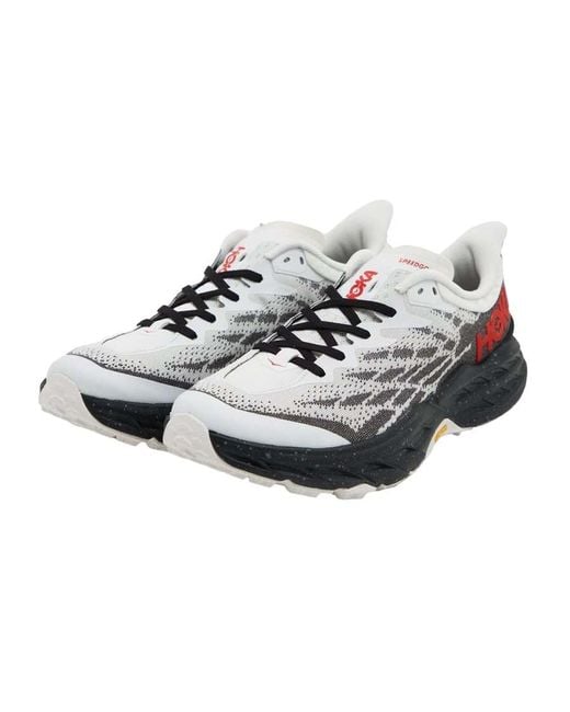 Hoka One One Gray Speedgoat 5 for men