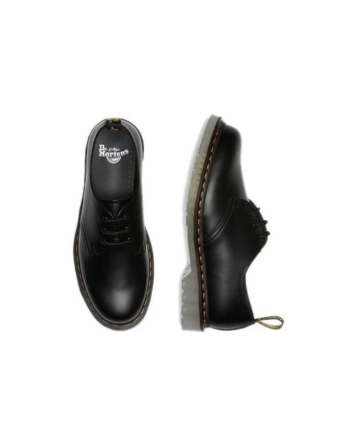 Dr. Martens Black 1461 Iced Smooth Leather Shoes for men