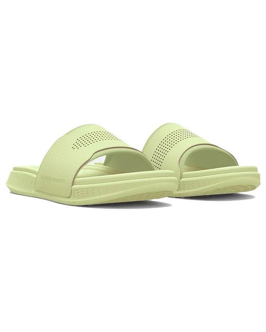 Under Armour Green Ansa Elevate Slide 'Pale' for men